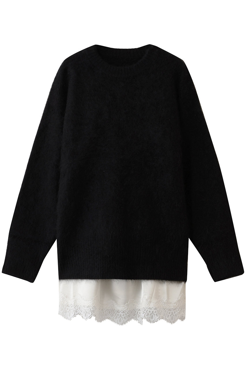 ミンク加工ニット