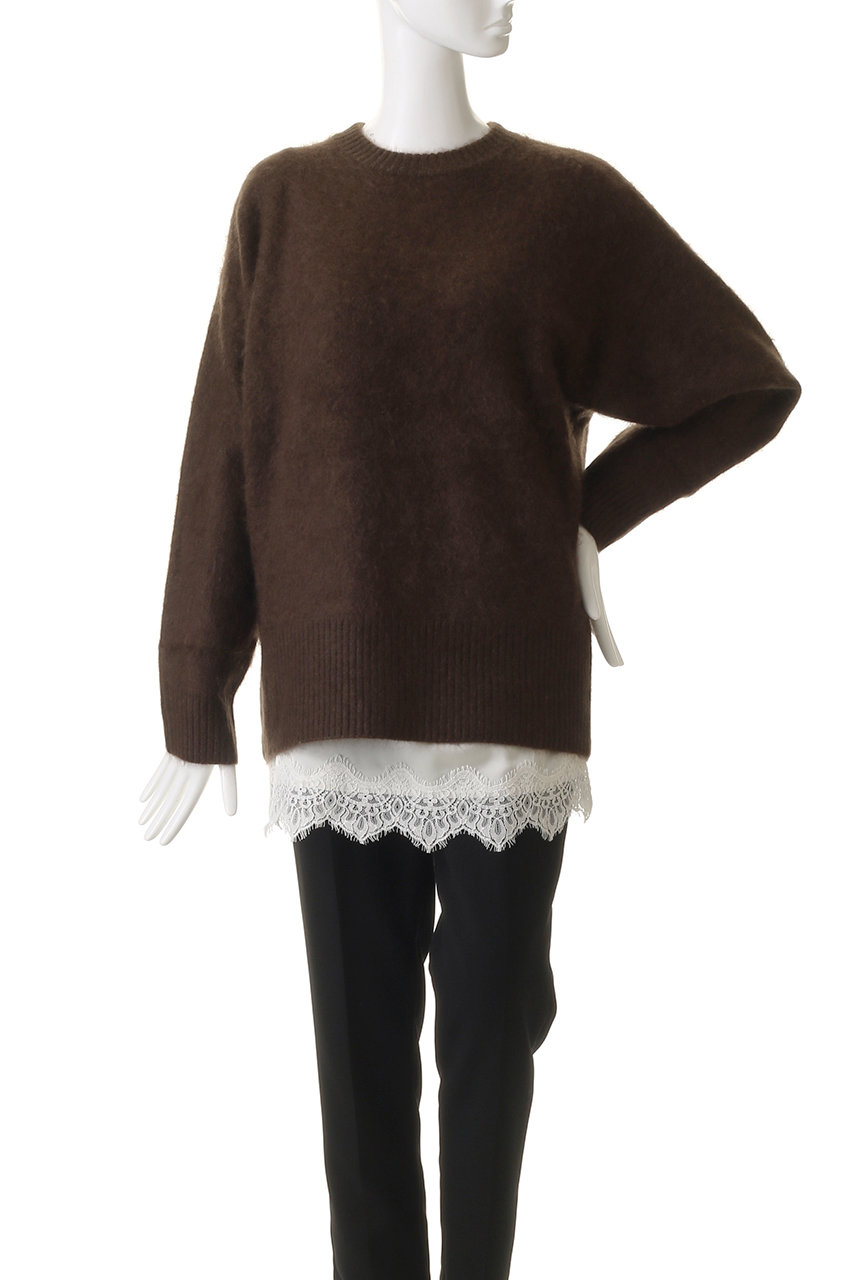 PRANK PROJECT(プランク プロジェクト)｜ミンク加工ニット/BLK