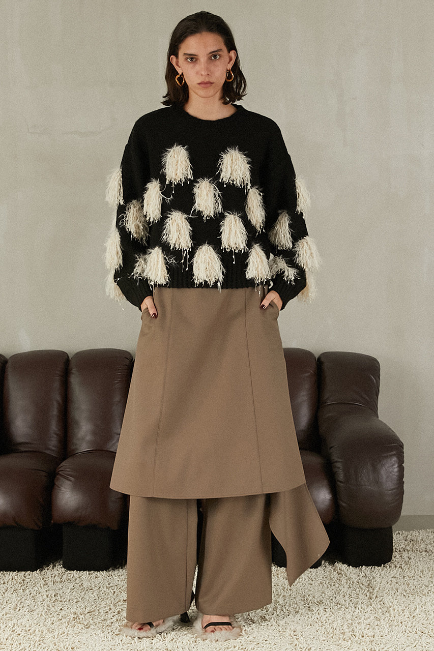 PRANK PROJECT(プランク プロジェクト)｜ボンボンニット/C.GRY