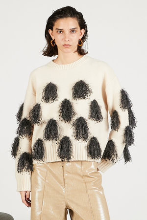 プランク プロジェクト/PRANK PROJECTのボンボンニット(110300/110301)