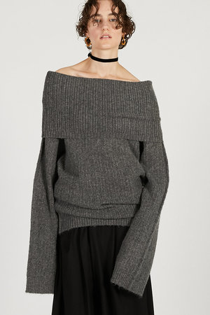 プランク プロジェクト/PRANK PROJECTのオフショルダーニット(110300/110301)