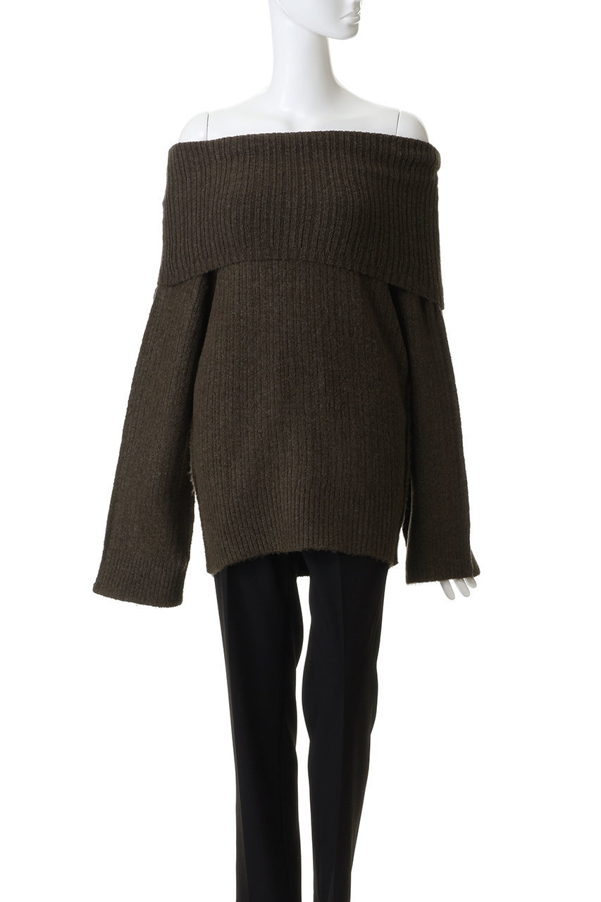 PRANK PROJECT(プランク プロジェクト)｜オフショルダーニット/C.GRY