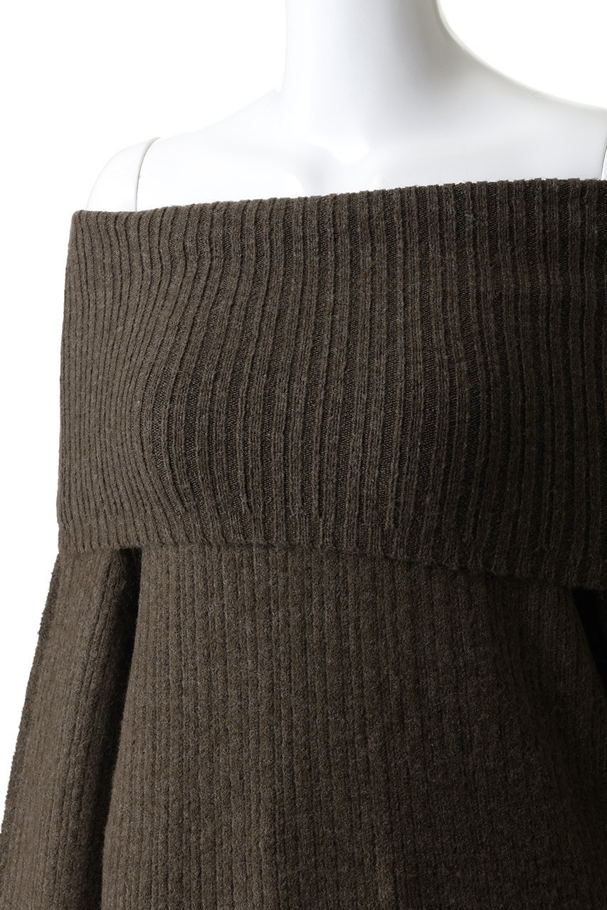 PRANK PROJECT(プランク プロジェクト)｜オフショルダーニット/C.GRY