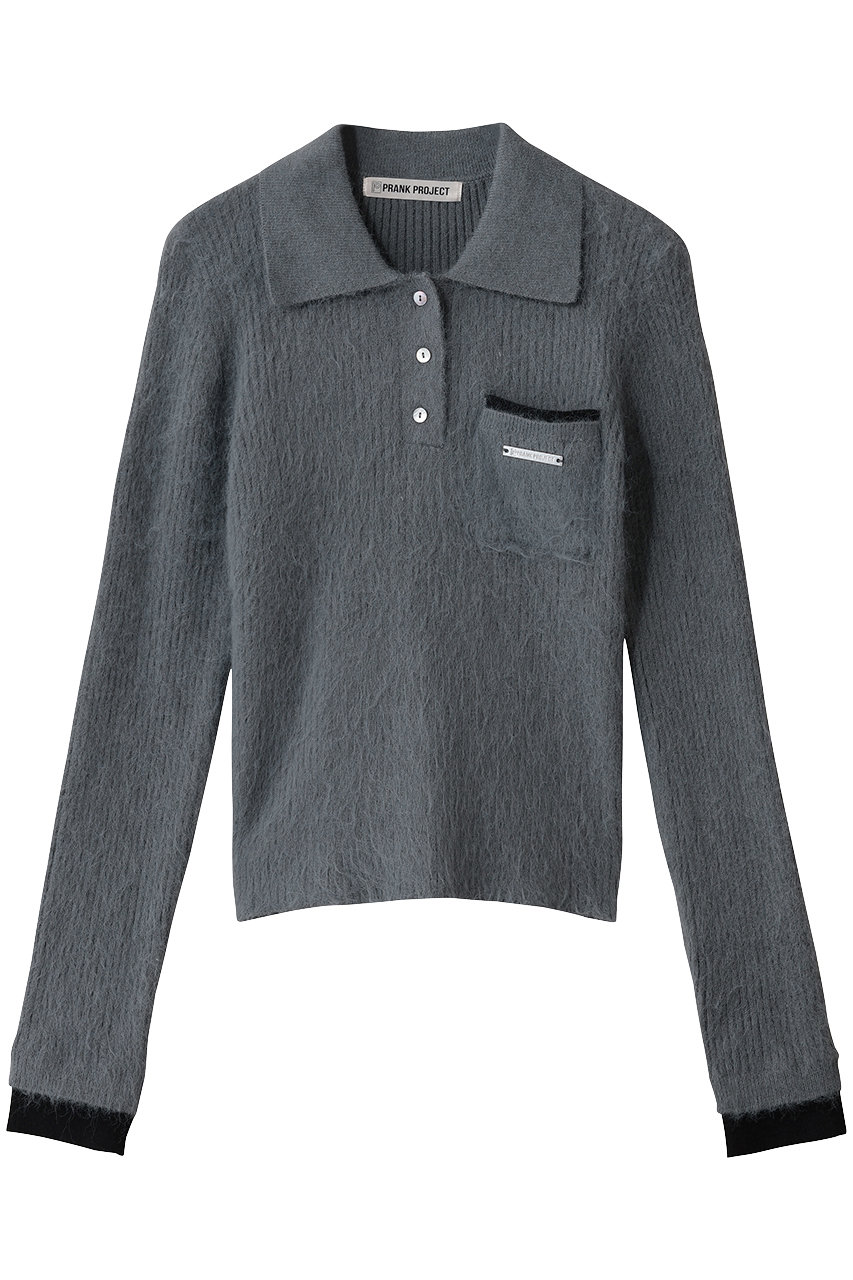 プランク プロジェクト/PRANK PROJECTのフラッフィーニットポロ(GRY(グレー)/31252365905)