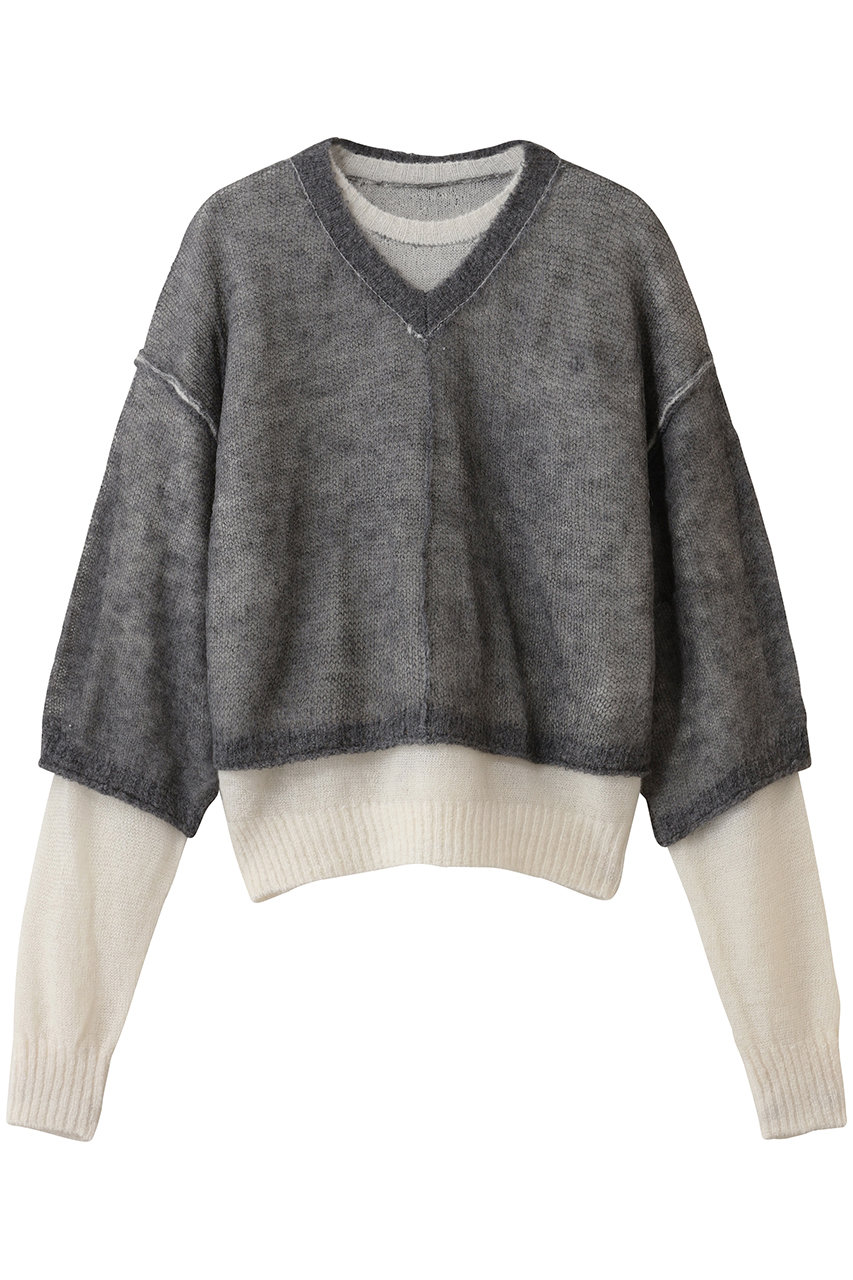 プランク プロジェクト/PRANK PROJECTのリバーシブルモヘアニット(GRY(グレー)/31252366103)