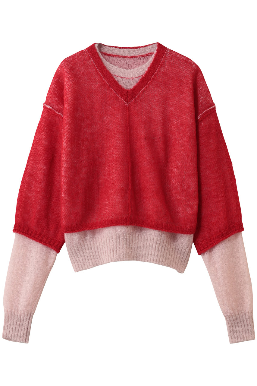 プランク プロジェクト/PRANK PROJECTのリバーシブルモヘアニット(RED(レッド)/31252366103)