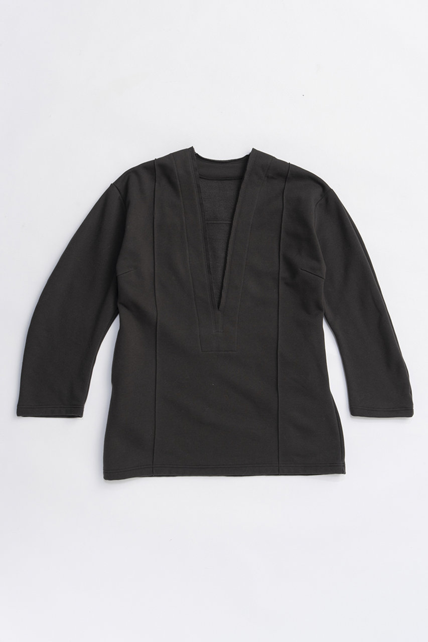 PRANK PROJECT ディープVネックスウェット (BLK(ブラック), FREE) プランク プロジェクト ELLE SHOP PRANK PROJECT ディープVネックスウェット (BLK(ブラック), FREE) プランク プロジェクト ELLE SHOP