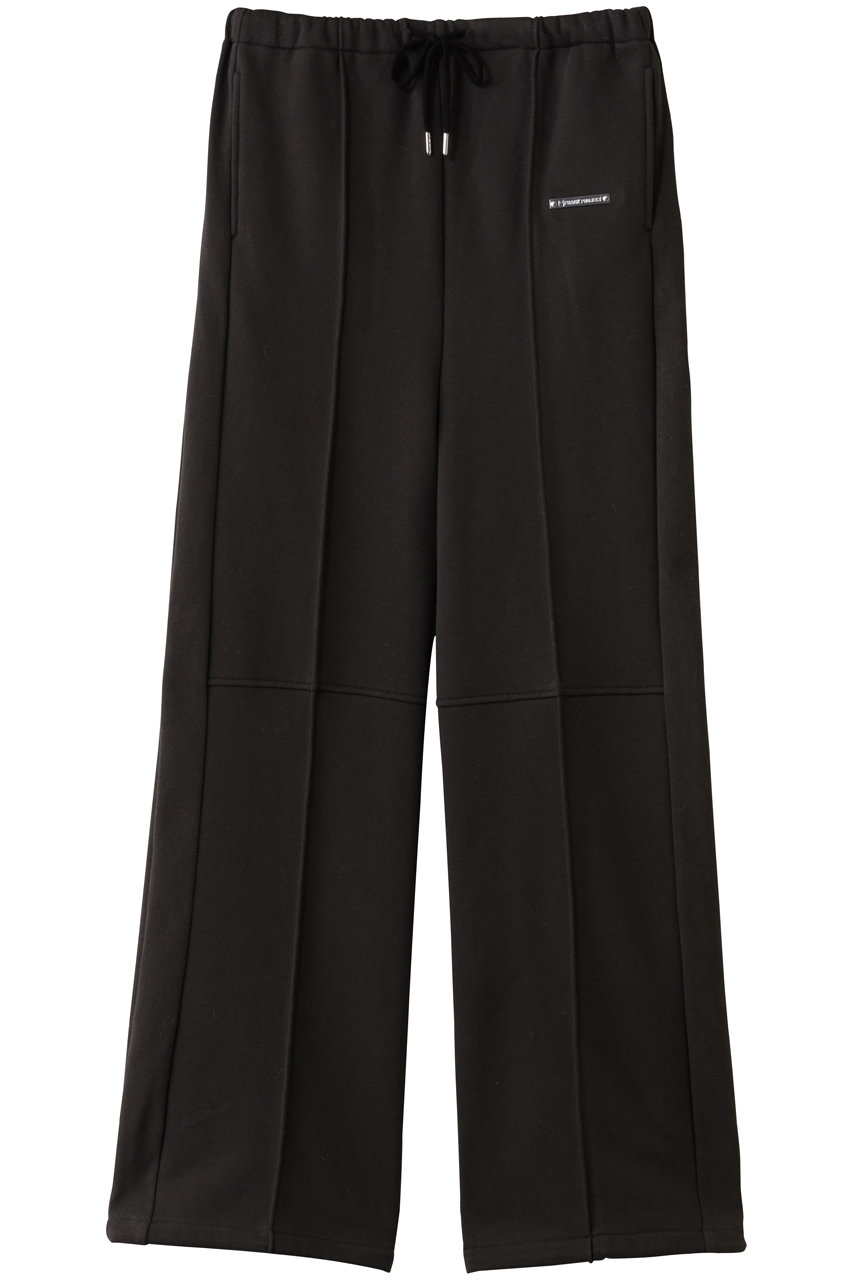 裏起毛スウェットワイドパンツ