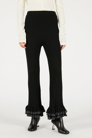 プランク プロジェクト/PRANK PROJECTのフリルヘムニットパンツ(110600/110601)