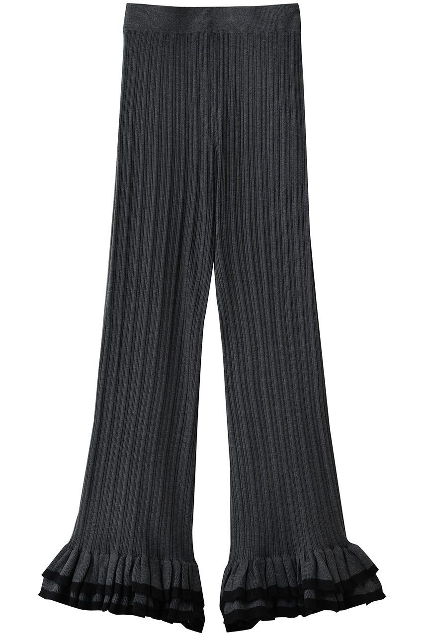 プランク プロジェクト/PRANK PROJECTのフリルヘムニットパンツ(C.GRY(チャコールグレー)/31252465906)