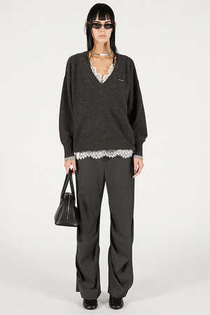 プランク プロジェクト/PRANK PROJECTのヘムタックドレープパンツ(110600/110601)