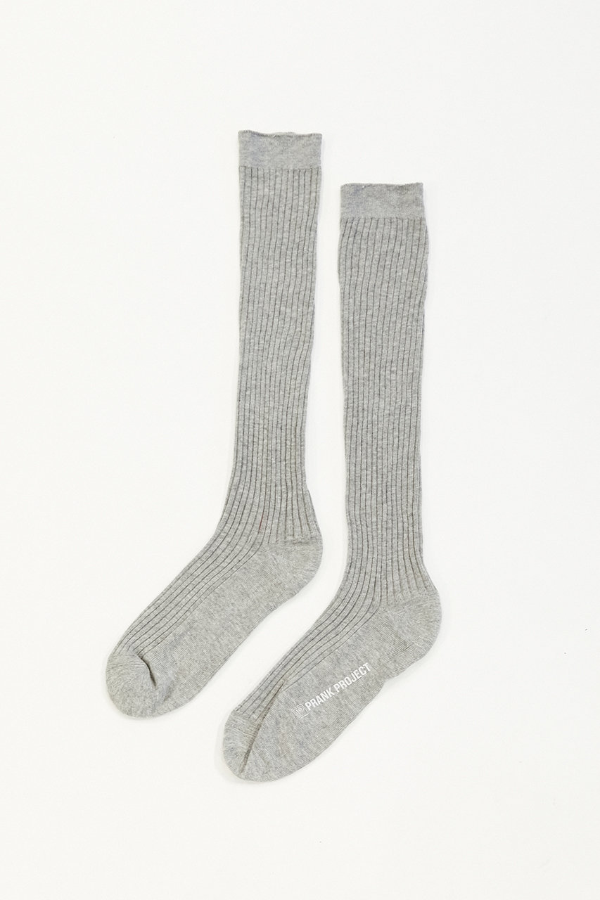 プランク プロジェクト/PRANK PROJECTのシアーリブロングソックス(GRY(グレー)/31252665602)