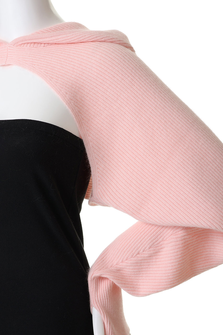 PRANK PROJECT(プランク プロジェクト)｜ニットフードスリーブ/BLK