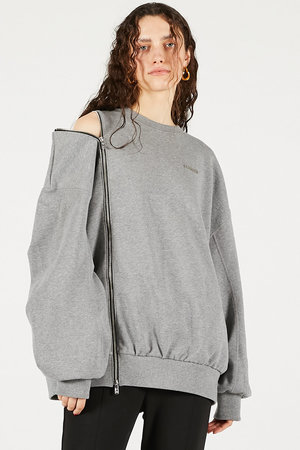 プランク プロジェクト/PRANK PROJECTのオーバーサイズジッパースウェット(110100/110105)