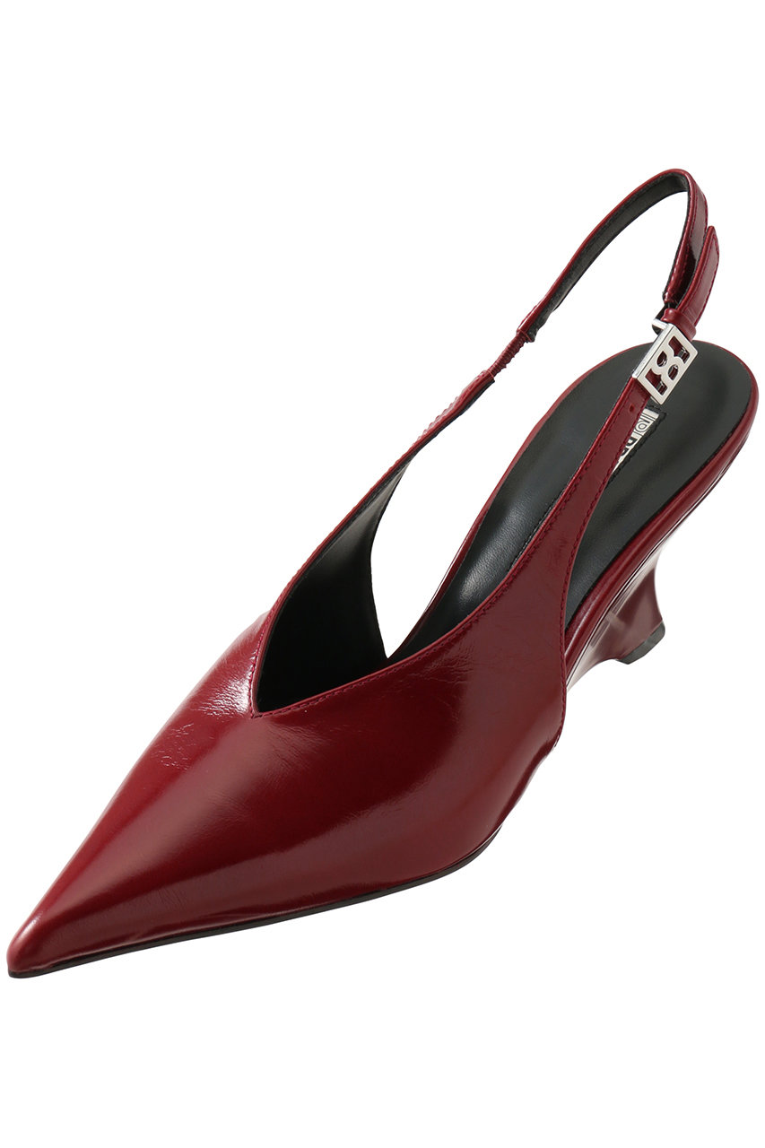 プランク プロジェクト/PRANK PROJECTのVカットウェッジパンプス(RED(レッド)/31252565507)