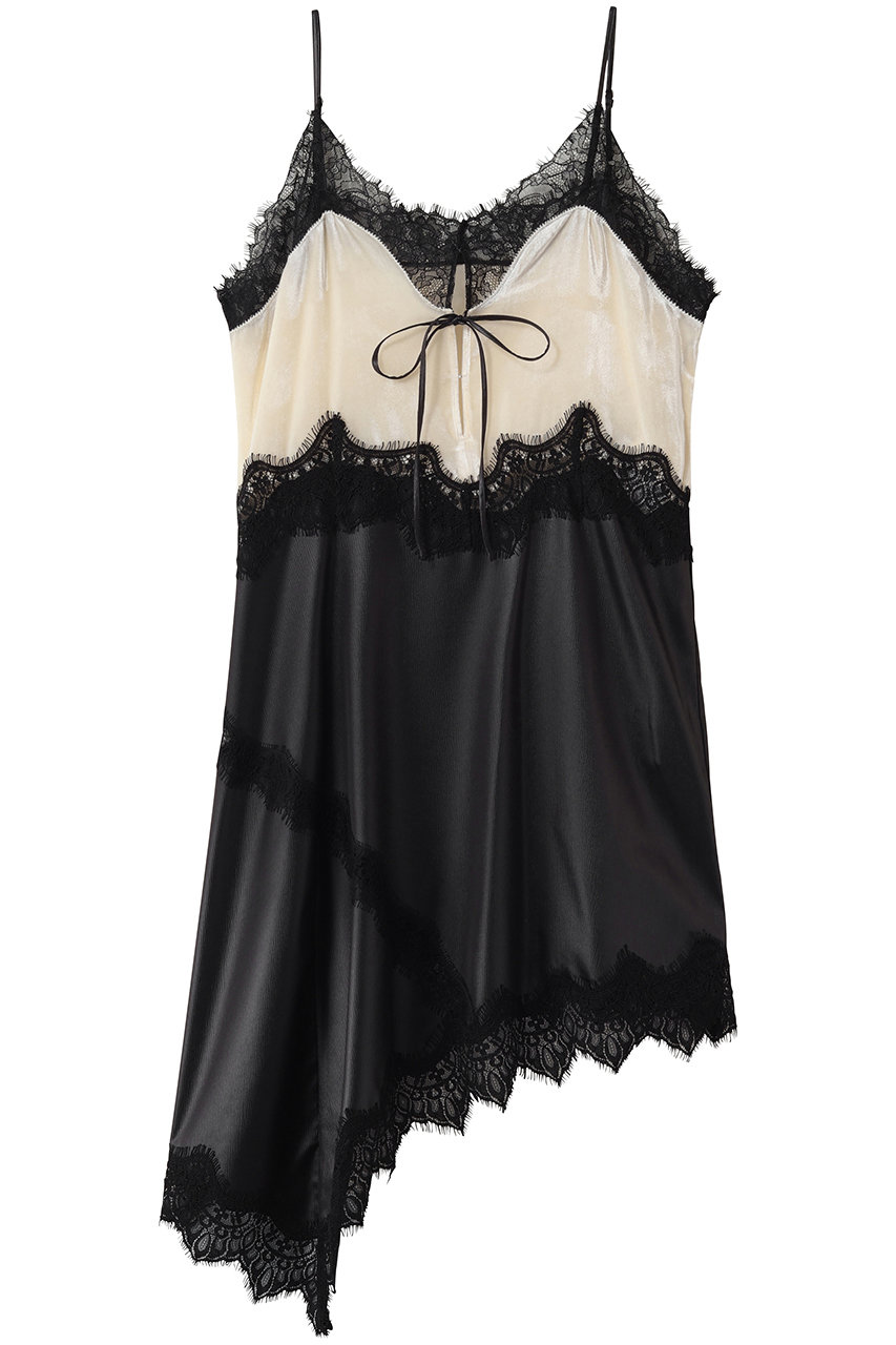 プランク プロジェクト/PRANK PROJECTのアシンメトリックランジェリーチュニック(BLK(ブラック)/31261316106)