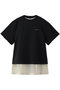 ダブルレイヤーTシャツ プランク プロジェクト/PRANK PROJECT BLK(ブラック)