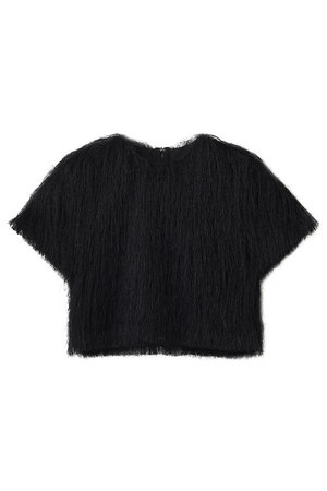 プランク プロジェクト/PRANK PROJECTのフェザーショートトップ(110400/110402)