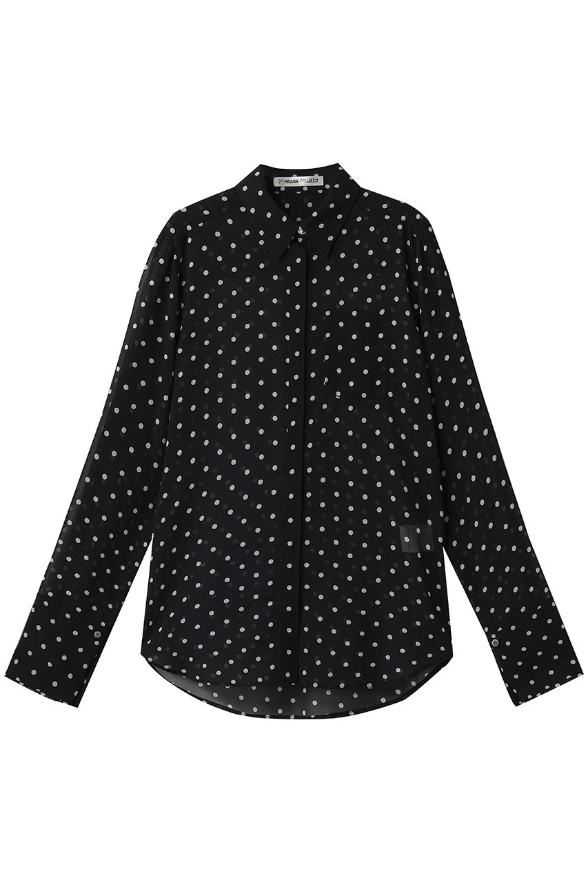 プランク プロジェクト/PRANK PROJECTのシルクライクモチーフシャツ(BLK(ブラック)/31261315611)