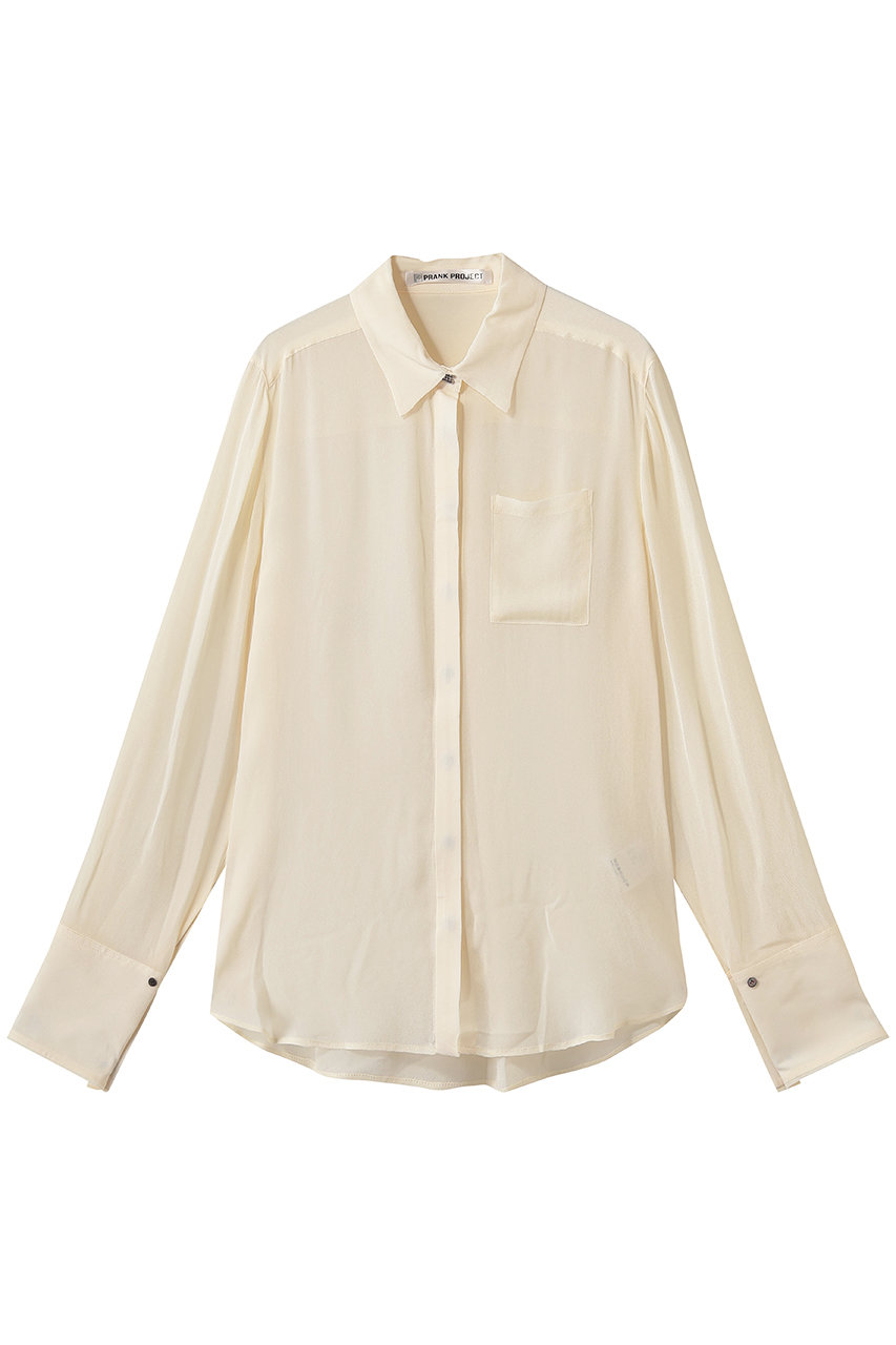 プランク プロジェクト/PRANK PROJECTのシルクライクモチーフシャツ(WHT(ホワイト)/31261315611)