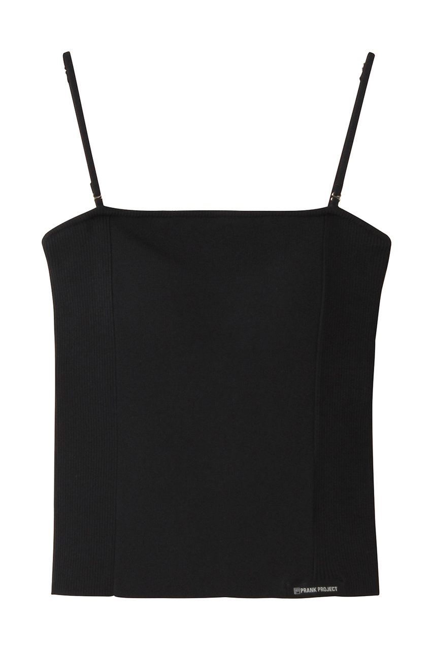 プランク プロジェクト/PRANK PROJECTのカップインニットキャミ(BLK(ブラック)/31261366102)