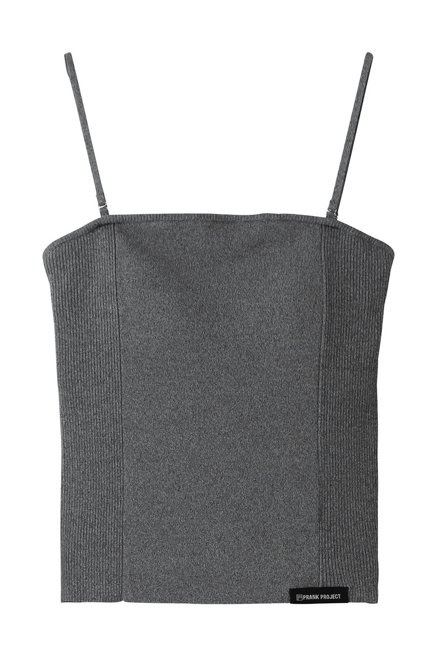 プランク プロジェクト/PRANK PROJECTのカップインニットキャミ(GRY(グレー)/31261366102)