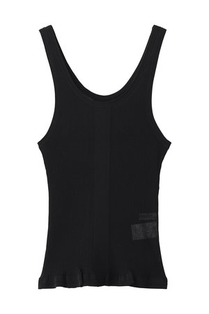 プランク プロジェクト/PRANK PROJECTのシアーリブフリルヘムニットタンク(110100/110101)