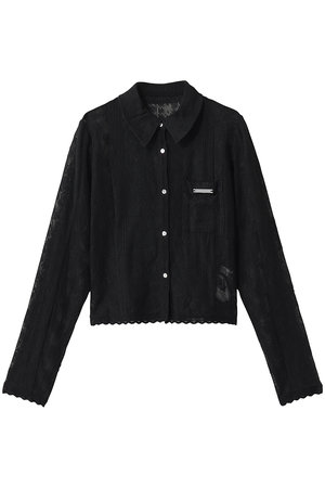 プランク プロジェクト/PRANK PROJECTのクロシェレースシャツ(110400/110403)