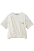 スラブバルーンヘムTEE