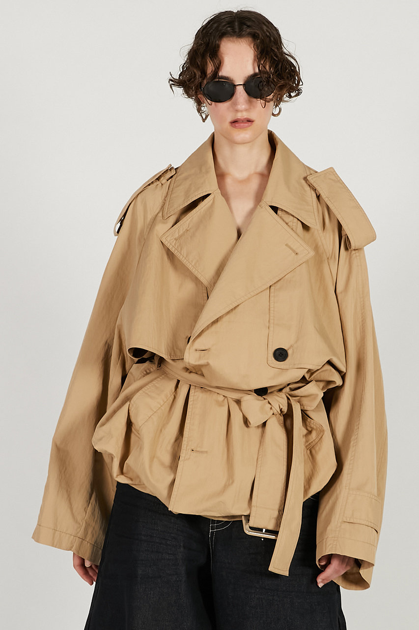 プランク プロジェクト/PRANK PROJECTの【予約販売】バルーンヘムトレンチ(BGE(ベージュ)/31261165601)