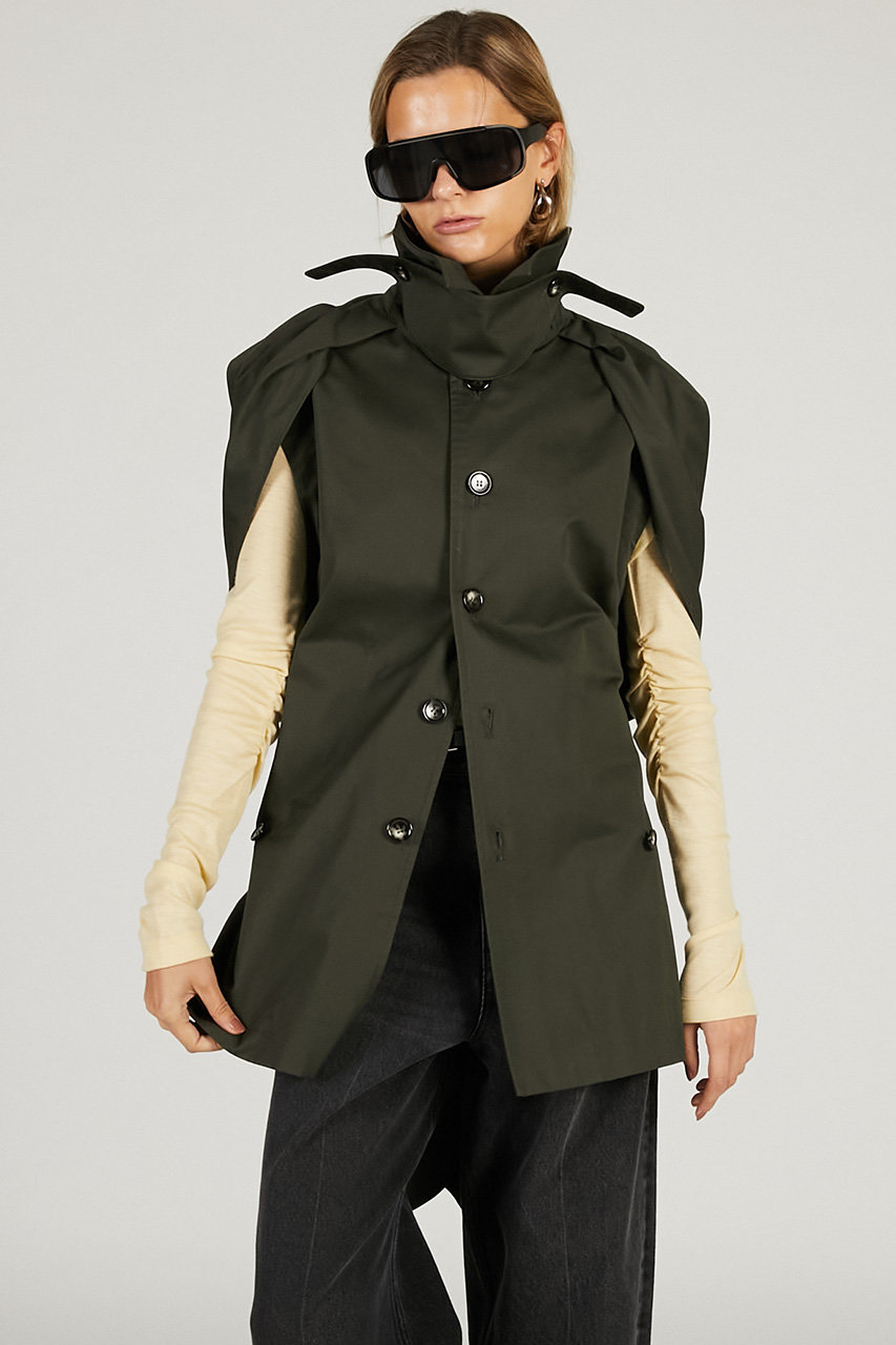 PRANK PROJECT フード付きコート PRANK PROJECT(プランク プロジェクト)｜【予約販売】ドレープコート/C