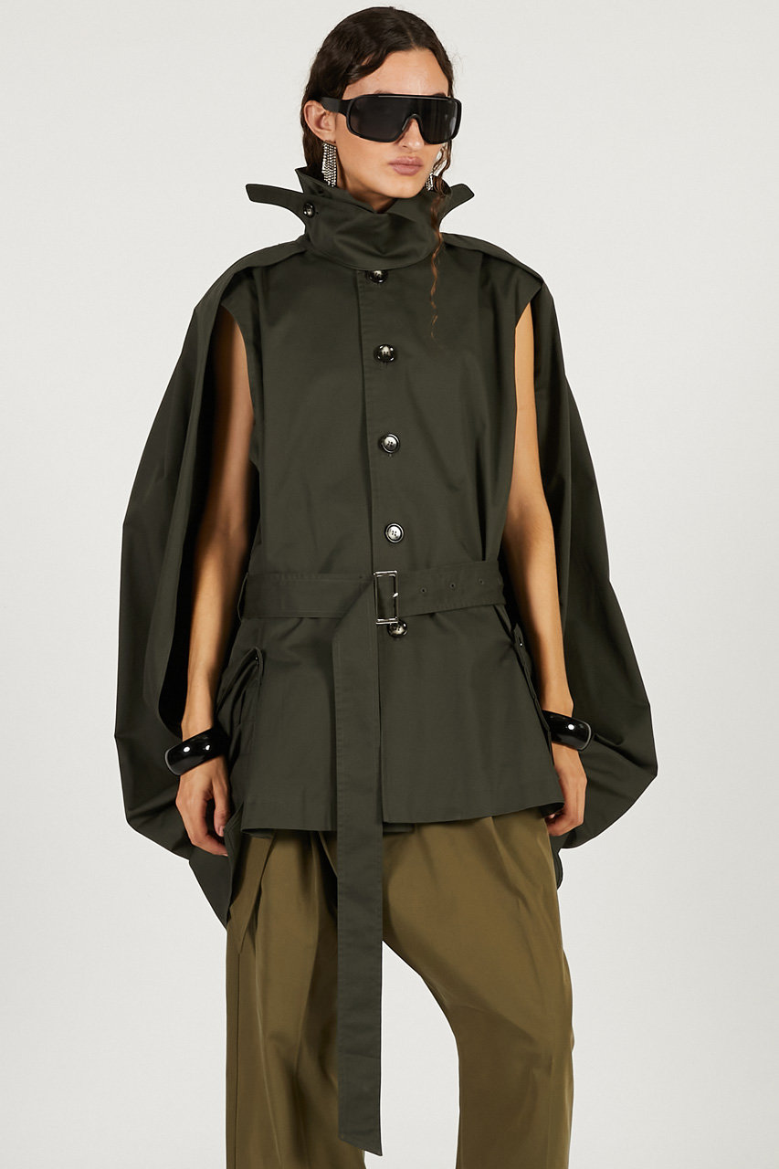 PRANK PROJECT フード付きコート PRANK PROJECT(プランク プロジェクト)｜【予約販売】ドレープコート/C