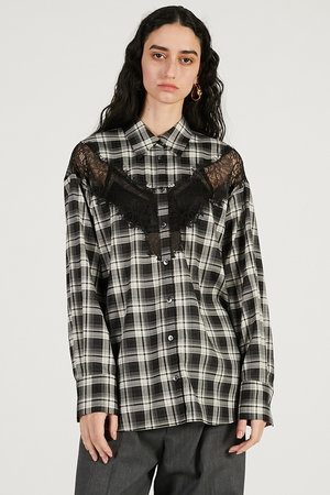 プランク プロジェクト/PRANK PROJECTの【予約販売】レースコンビシャツ(110400/110403)