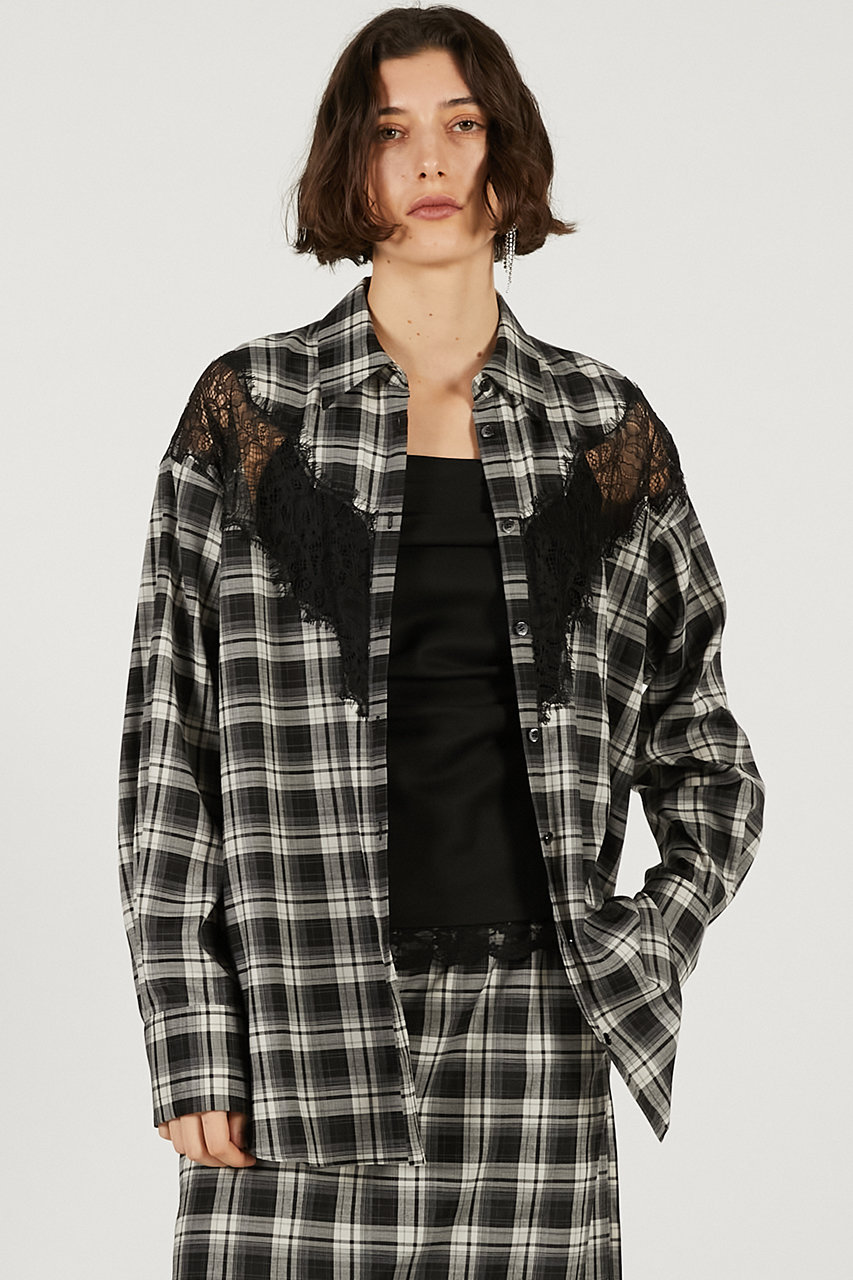 プランク プロジェクト/PRANK PROJECTの【予約販売】レースコンビシャツ(MLT(マルチカラー)/31261315101)