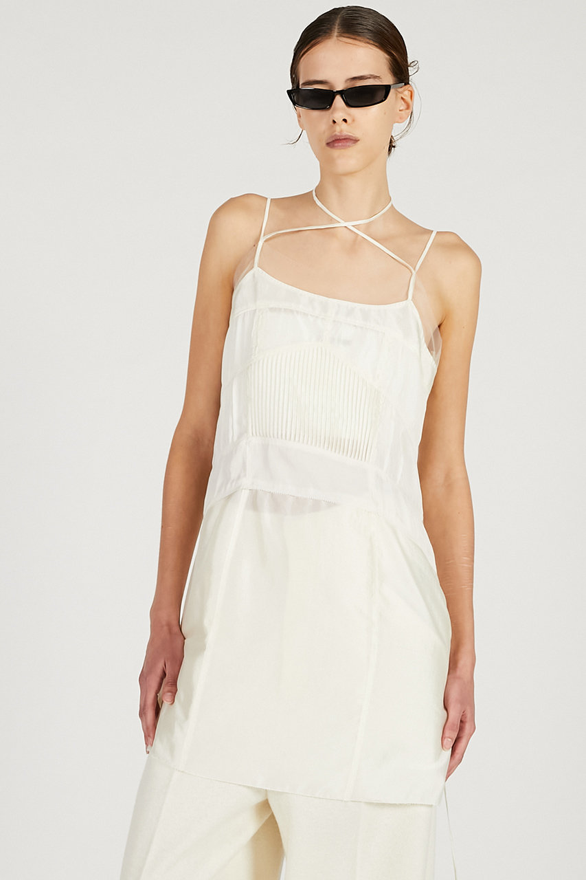 プランク プロジェクト/PRANK PROJECTの【予約販売】ピンタックスリップミニドレス(WHT(ホワイト)/31261315601)