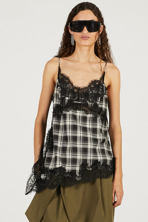 プランク プロジェクト/PRANK PROJECTの【予約販売】アシンメトリーレースキャミソール(110100/110101)