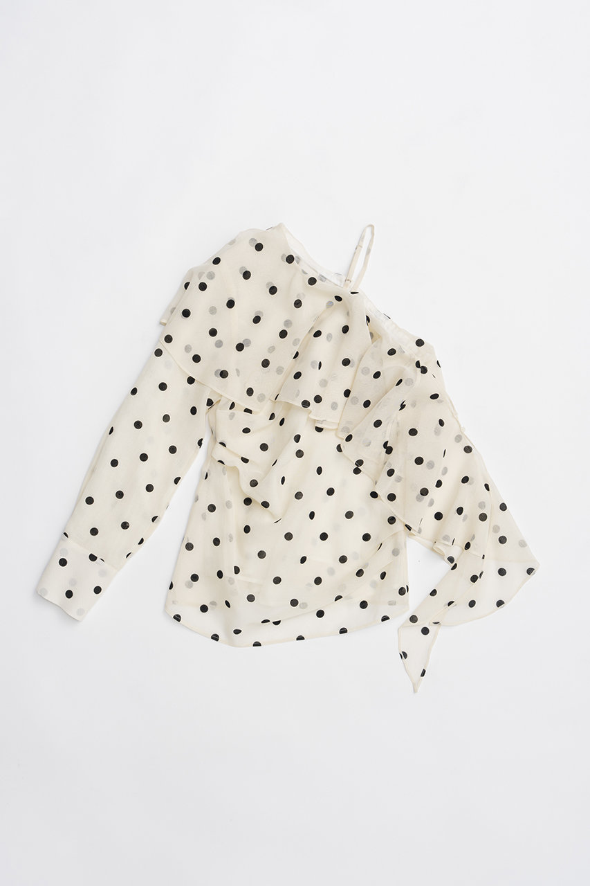 プランク プロジェクト/PRANK PROJECTの【予約販売】ワンショルラッフルトップ(IVR(アイボリー)/31261315607)