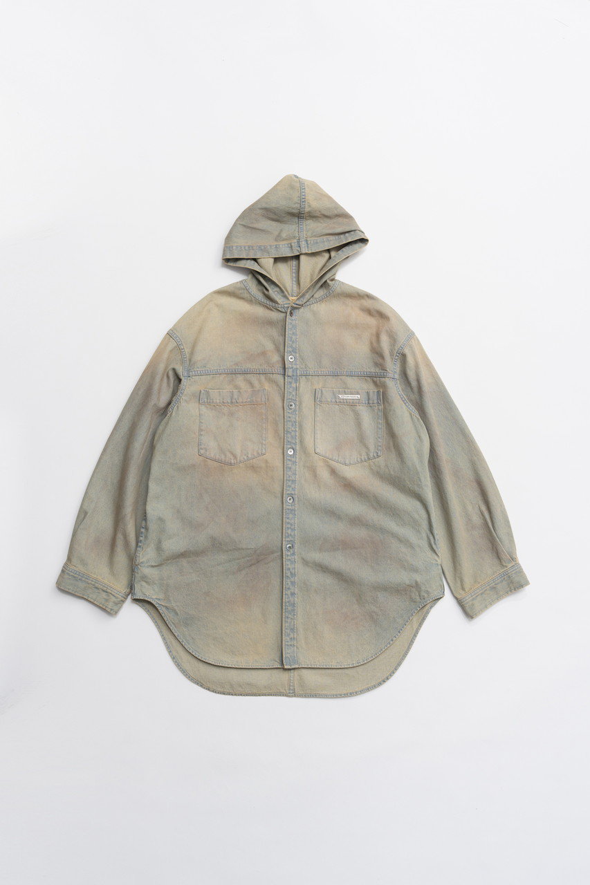 プランク プロジェクト/PRANK PROJECTの【予約販売】デニムフーディシャツ(BGE(ベージュ)/31261315901)