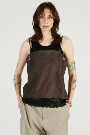 プランク プロジェクト/PRANK PROJECTの【予約販売】キャミソールレイヤードトップ(110400/110403)