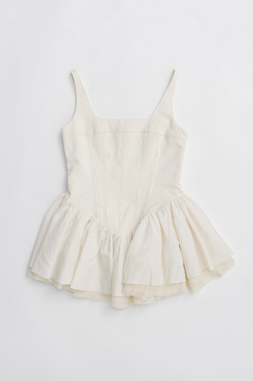 プランク プロジェクト/PRANK PROJECTの【予約販売】ラスティックペプラムトップ(IVR(アイボリー)/31261315905)