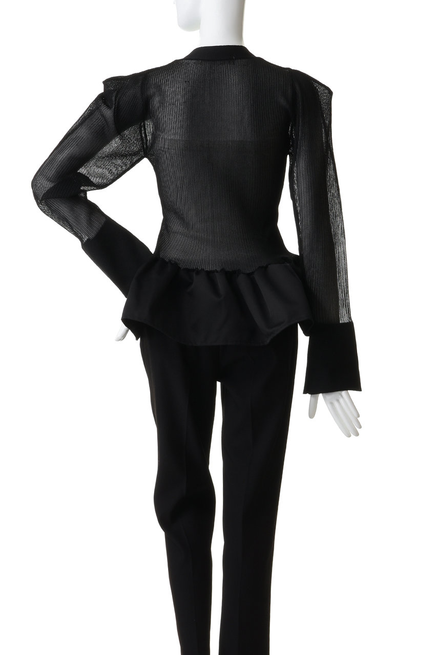 PRANK PROJECT(プランク プロジェクト)｜シアーコンビペプラムカーデ