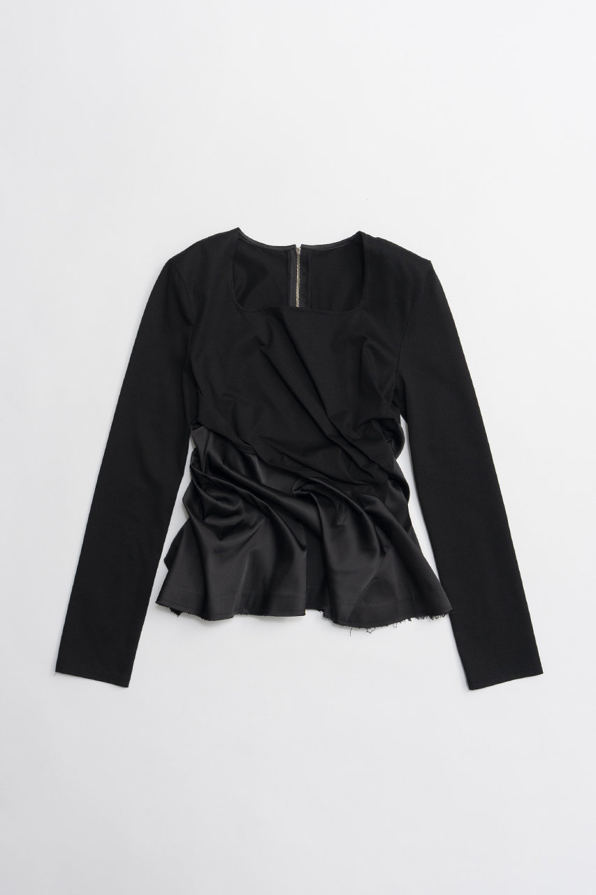 プランク プロジェクト/PRANK PROJECTの【予約販売】ツイストヘムトップ(BLK(ブラック)/31261415604)