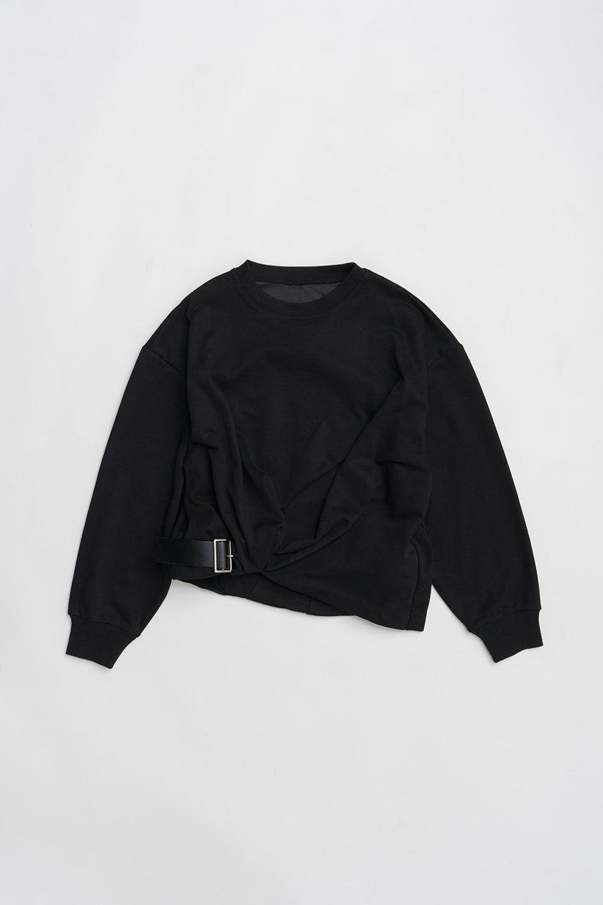 プランク プロジェクト/PRANK PROJECTの【予約販売】ツイストベルテッドスウェット(BLK(ブラック)/31261415605)
