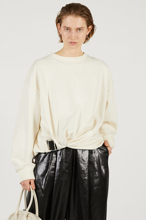 プランク プロジェクト/PRANK PROJECTの【予約販売】ツイストベルテッドスウェット(110100/110105)