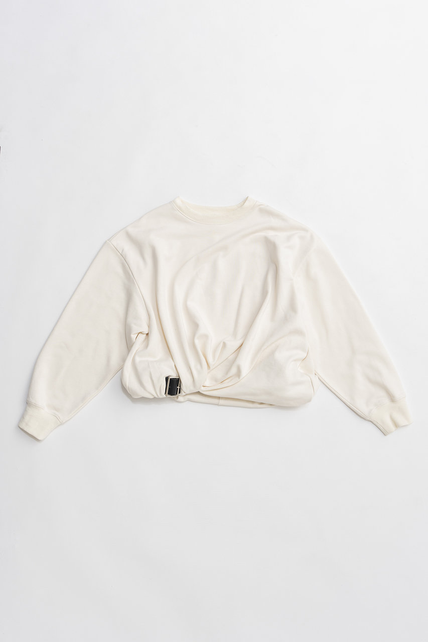 プランク プロジェクト/PRANK PROJECTの【予約販売】ツイストベルテッドスウェット(IVR(アイボリー)/31261415605)