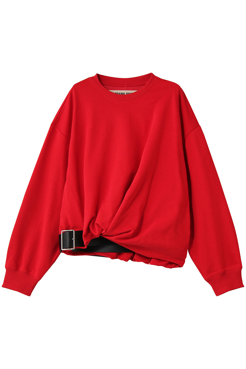 プランク プロジェクト/PRANK PROJECTのツイストベルテッドスウェット(RED(レッド)/31261415605)