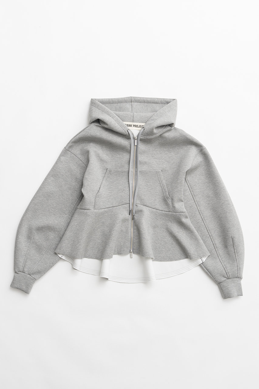 プランク プロジェクト/PRANK PROJECTの【予約販売】ペプラムフーディパーカー(L.GRY(ライトグレー)/31261415901)