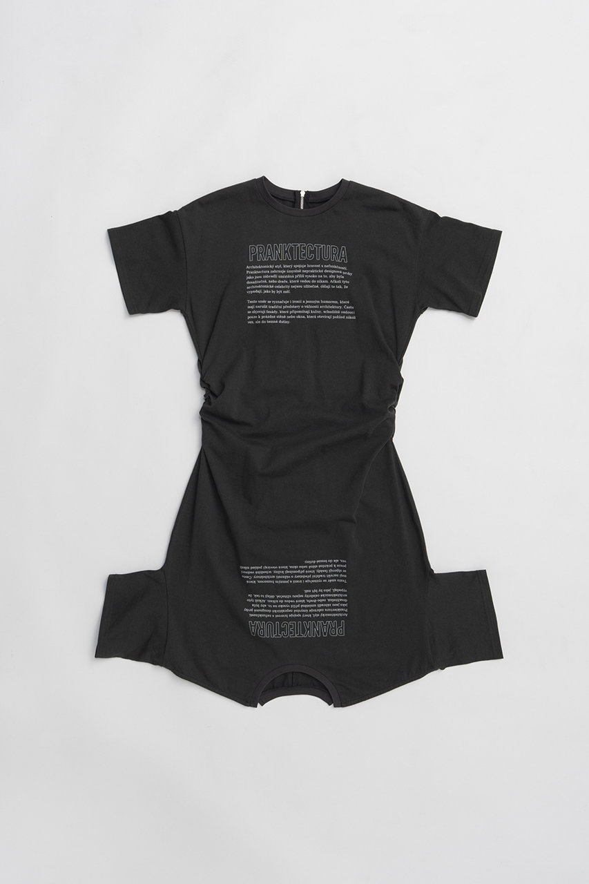 プランク プロジェクト/PRANK PROJECTの【予約販売】カットシンメプリントT(C.GRY(チャコールグレー)/31261416204)