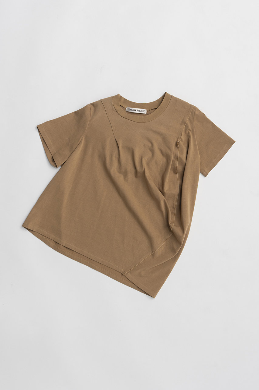 プランク プロジェクト/PRANK PROJECTの【予約販売】ハーフスリーブドレストップ(CML(キャメル)/31261416205)