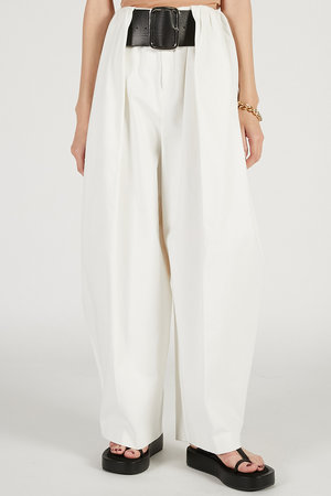 プランク プロジェクト/PRANK PROJECTの【予約販売】ハイウエストベルトタックパンツ(110600/110601)